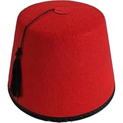 Cappello tradizionale rosso usato  Spedito ovunque in Italia 