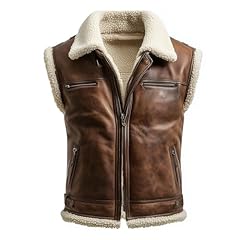 Mens leather vest for sale  Delivered anywhere in USA 