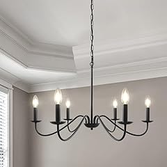 Cunfash black chandelier for sale  Delivered anywhere in USA 