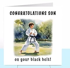 Karate card black for sale  Delivered anywhere in UK