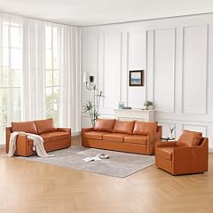 Deolme brown leather for sale  Delivered anywhere in USA 