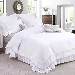 Qsh ruffle white for sale  Delivered anywhere in USA 