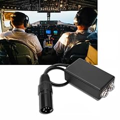 Aviation headset adapter for sale  Delivered anywhere in UK