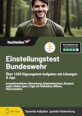 Einstellungstest bundeswehr 12 gebraucht kaufen  Wird an jeden Ort in Deutschland