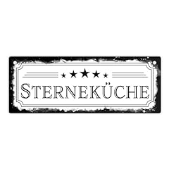 Sterneküche metallschild 5x28 gebraucht kaufen  Wird an jeden Ort in Deutschland