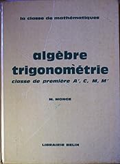 Algebre geometrie classe d'occasion  Livré partout en France