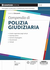 Compendio polizia giudiziaria usato  Spedito ovunque in Italia 