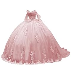 Ftupza shoulder quinceanera for sale  Delivered anywhere in USA 