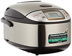 ZOJIRUSHI Rice Cooker NS-TSQ10 Stainless Steel Brown, for sale  Delivered anywhere in UK