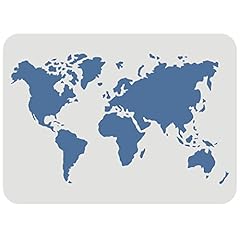 Fingerinspire map stencil for sale  Delivered anywhere in UK