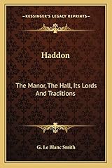 Haddon manor hall for sale  Delivered anywhere in USA 