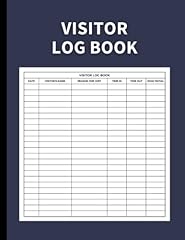Visitor log book for sale  Delivered anywhere in UK