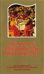 Messale ambrosiano quotidiano usato  Spedito ovunque in Italia 
