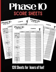 Phase score sheets for sale  Delivered anywhere in USA 