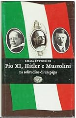 Pio hitler mussolini. usato  Spedito ovunque in Italia 