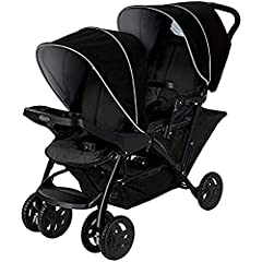 Graco Stadium Duo Click Connect Tandem Double Pushchair/Stroller, for sale  Delivered anywhere in UK