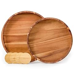 Round wood serving for sale  Delivered anywhere in USA 