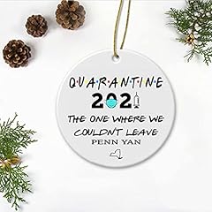 Quarantine ornament 2021 for sale  Delivered anywhere in USA 