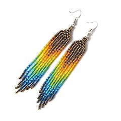 Long beaded dangle for sale  Delivered anywhere in USA 