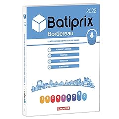 Batiprix bordereau 2022 d'occasion  Livré partout en France