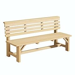 Garden bench simple for sale  Delivered anywhere in Ireland