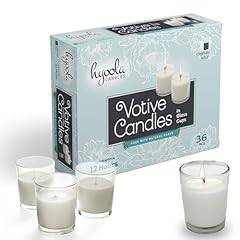 Hyoola white votive for sale  Delivered anywhere in USA 