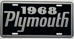 1968 plymouth metal for sale  Delivered anywhere in USA 