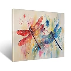 Dragonfly canvas wall for sale  Delivered anywhere in USA 