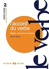 Accord verbe règles d'occasion  Livré partout en France