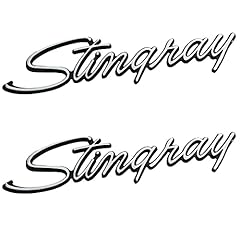 2x 1969-1973 Corvette C3 Stingray Emblems Badges Front for sale  Delivered anywhere in Canada