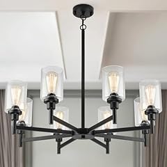 Lightdamy black chandeliers for sale  Delivered anywhere in USA 