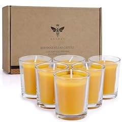 Pure beeswax votive for sale  Delivered anywhere in USA 