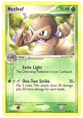 Pokemon nuzleaf ex usato  Spedito ovunque in Italia 