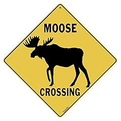 Crosswalks moose silhouette for sale  Delivered anywhere in USA 