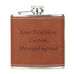 Hip flask personalised for sale  Delivered anywhere in UK