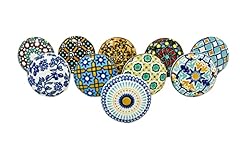 Multicoloured ceramic knobs for sale  Delivered anywhere in USA 