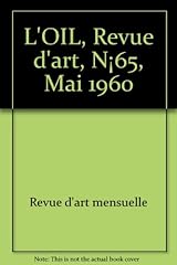 Oil revue art d'occasion  Livré partout en France