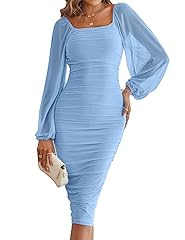 Merokeety ruched dresses for sale  Delivered anywhere in USA 