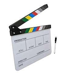 Acrylic director clapper for sale  Delivered anywhere in UK