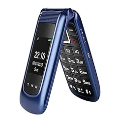 uleway GSM Telefono Cellulare per Anziani,Flip Telefoni Cellulari Tasti Grandi,Volume alto,Funzione SOS, 2.4"+1.77" Doppio display,Pantalla 2.4(Blu)… usato  Spedito ovunque in Italia 