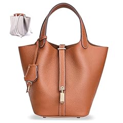 Designer leather bucket for sale  Delivered anywhere in USA 