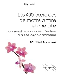 400 exercices maths d'occasion  Livré partout en France