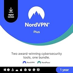 Nordvpn plus year for sale  Delivered anywhere in UK