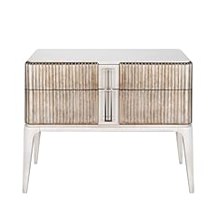 Fluted nightstand brushed for sale  Delivered anywhere in USA 
