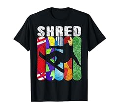 Shred snowboard tshirt for sale  Delivered anywhere in USA 