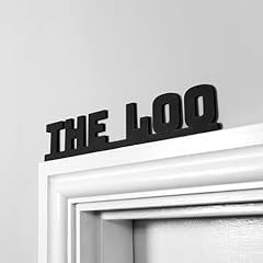 Noir.design loo sign for sale  Delivered anywhere in UK