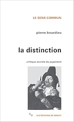 distinction bourdieu d'occasion  Livré partout en France