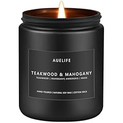 Teakwood mahogany candle for sale  Delivered anywhere in USA 
