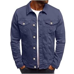 Haolei denim jacket for sale  Delivered anywhere in UK