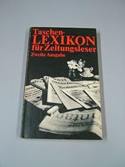 Taschenlexikon zeitungsleser z gebraucht kaufen  Wird an jeden Ort in Deutschland